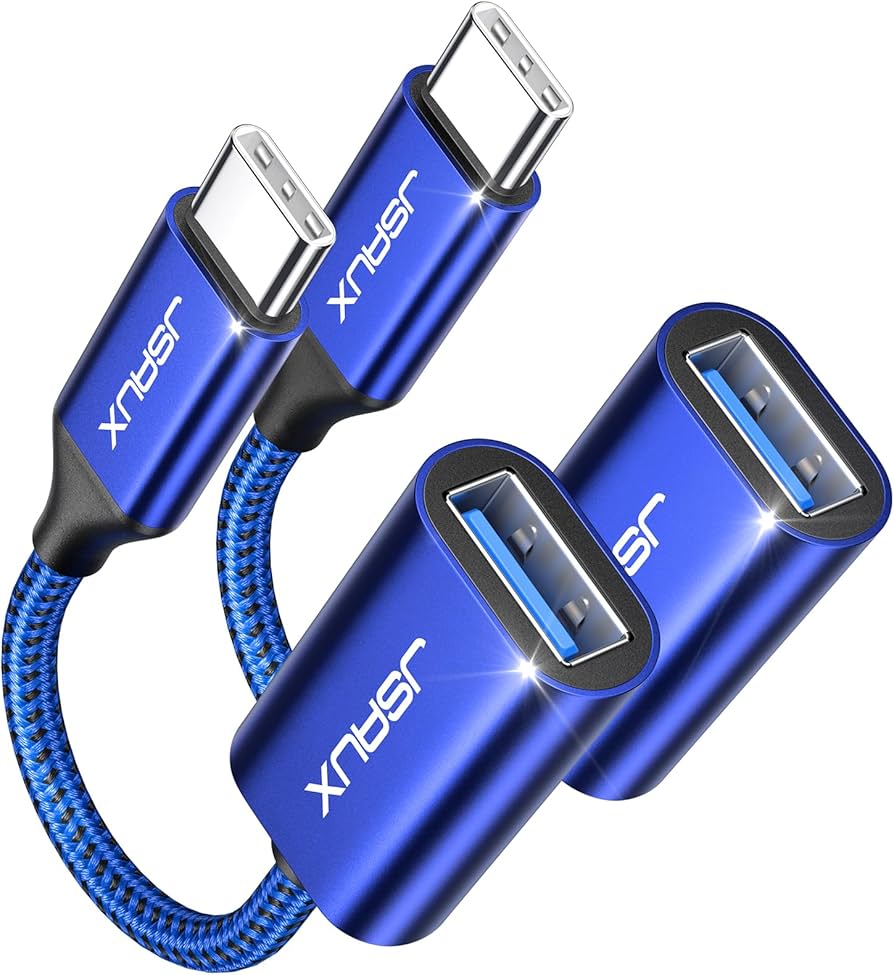 Amazon.com: JSAUX USB C to USB Adapter [2 Pack], USB Type C Male